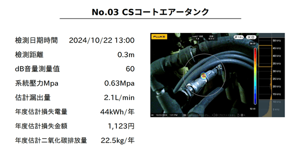 CS coated air tank